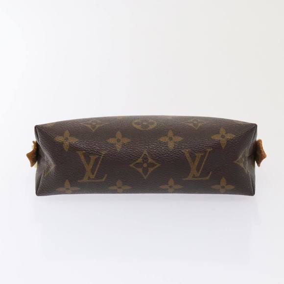 LOUIS VUITTON Monogram Pochette Cosmetic PM Cosmetic Pouch M47515 LV Auth 92242 - Picture 6 of 16